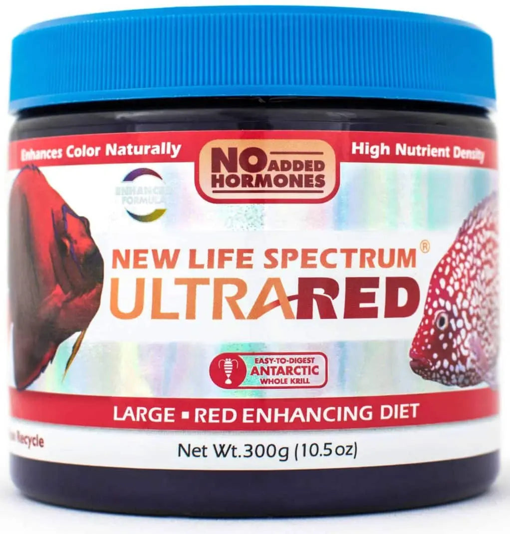 New Life Spectrum Ultra Red Sinking Pellets, 300g, Large 3-3.5mm Micro Aquatic Shop