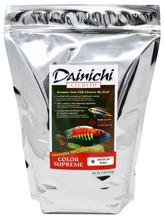 Dainichi Color Supreme 2.5kg Medium (5mm) Sinking Pellets Micro Aquatic Shop