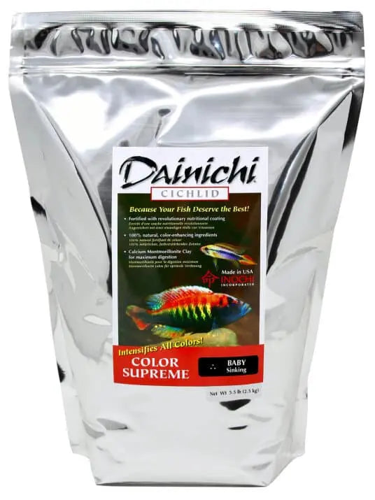 Dainichi Color Supreme 2.5kg Baby (1mm) Sinking Pellets Micro Aquatic Shop