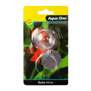 Aqua One Floating Betta Mirror with Acrylic Float 17cm