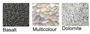 Aquael Decoris Gravel - Basalt 2-4mm