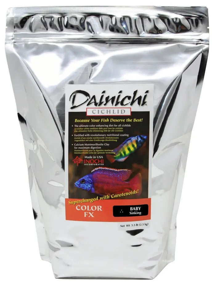 Dainichi Color FX 2.5kg Baby (1mm) Sinking Pellets Micro Aquatic Shop