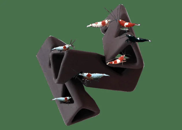 Ceramic Triangle Shrimp Shelter (3 Pack)