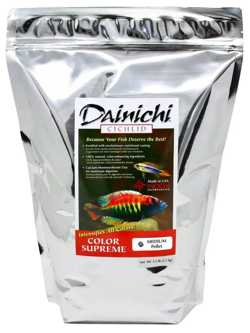 Dainichi Color Supreme 500g Medium (5mm) Sinking Pellets Micro Aquatic Shop