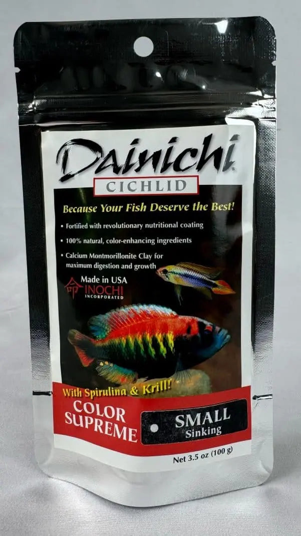 Dainichi Color Supreme 100g Small (3mm) Sinking Pellets Micro Aquatic Shop