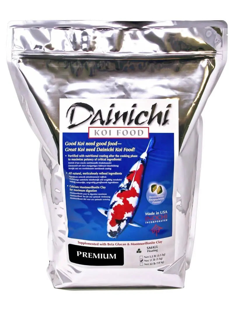 Dainichi Koi Premium 5kg Small (3mm) Floating Pellets Micro Aquatic Shop