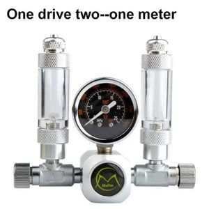 DIY Aquarium CO2 Regulator Magnetic Solenoid Kit Check Valve Fish Tank Accessories CO2 Control System Reactor Generator Set