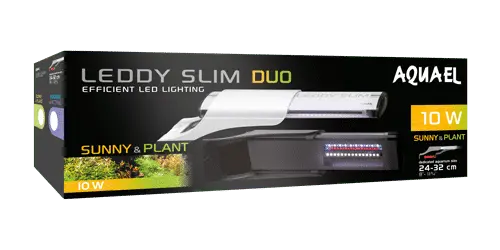 Aquael Leddy Slim Duo 10W Sunny & Plant White Micro Aquatic Shop