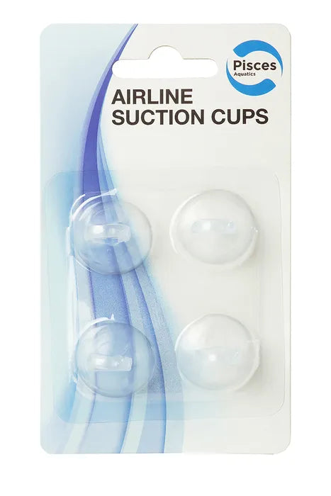 PA SUCTION CUPS AIRLINE 4pk Pisces