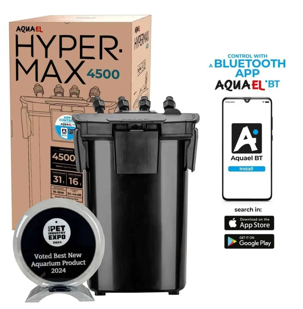Aquael Hypermax 4500 Canister Filter Micro Aquatic Shop