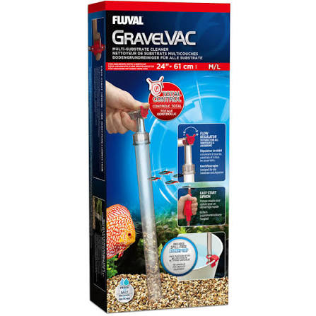 Fluval Gravel Vac Substrate Cleaner Medium/Large