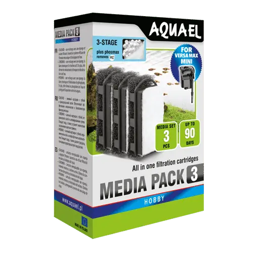 Aquael Versamax-mini Phosmax Media Pack (3pk) Micro Aquatic Shop