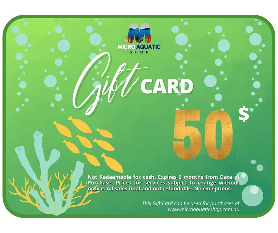 Micro Aquatic Shop Gift Card