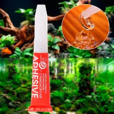 fish tank accessory glue Aquarium Glue (Cyanoacrylate Adhesive)