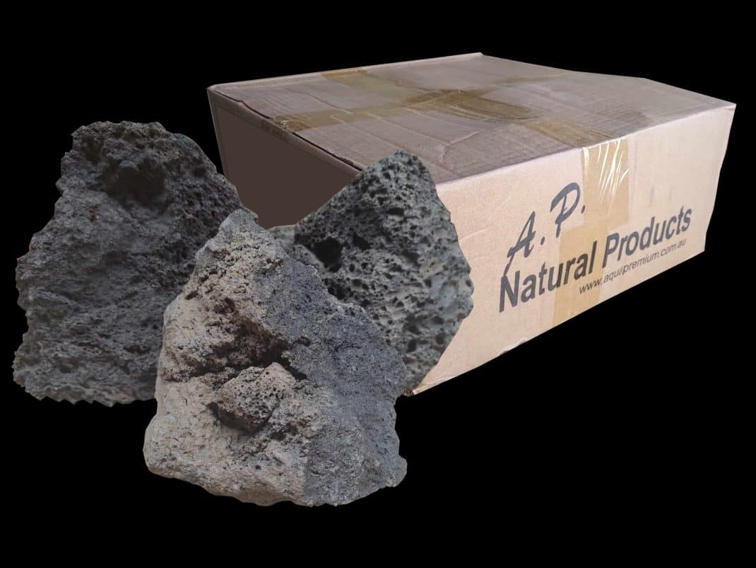 AP Naturals Volcano Stone-Black 20Kg