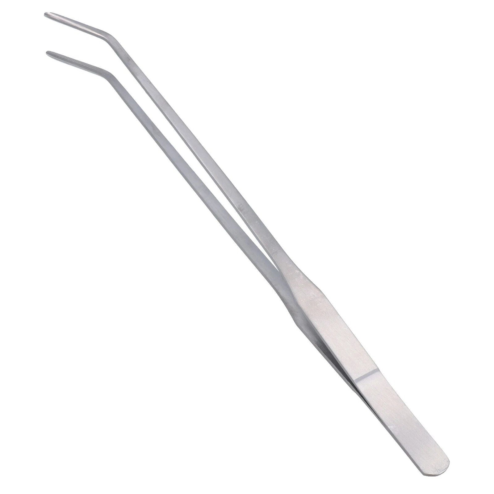 Stainless Steel Planters Curve Tweezer 38cm Micro Aquatic Shop