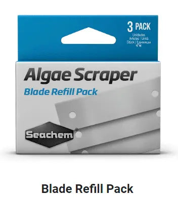 Seachem Algae Scraper Replacement Blades 3 pack Micro Aquatic Shop