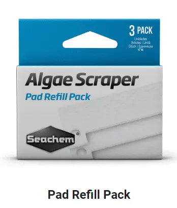 Seachem Algae Scraper Replacement Pads 3 pack Micro Aquatic Shop