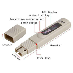 Micro Aquatic Shop Aquarium Accessories Digital Meter TDS TEMP PPM Tester Pen Stick