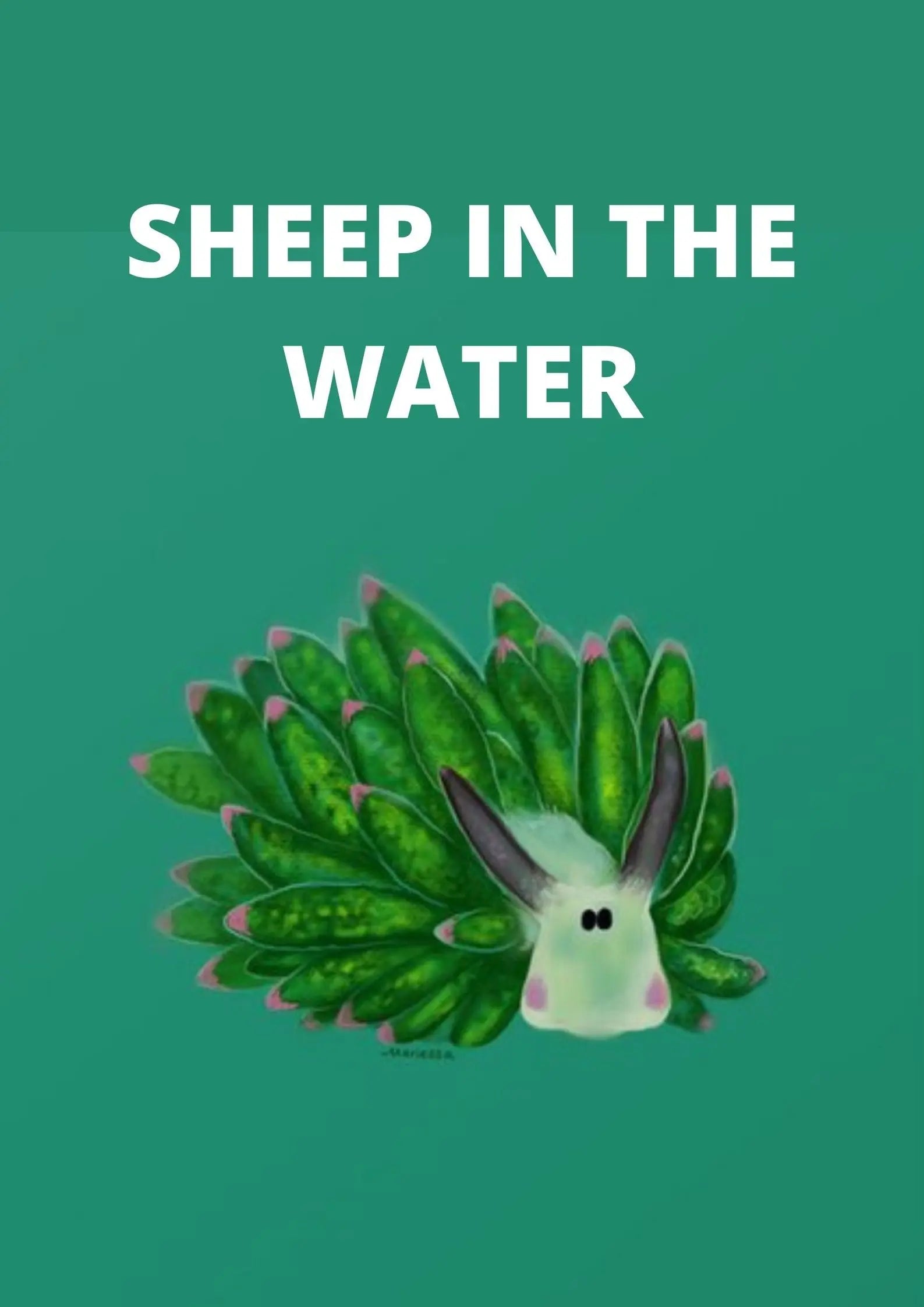 Did you know that there's a sheep in the water?!