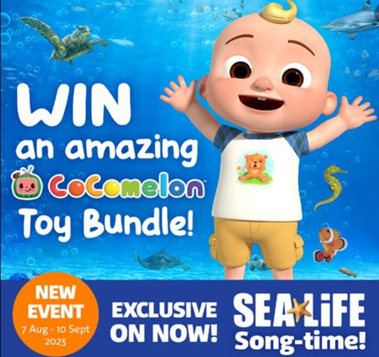 COCOMELON WANT TO SEE YOU AT SYDNEY AQUARIUM