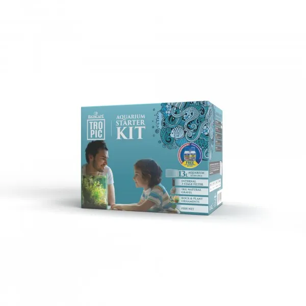 Bioscape Deluxe Aquarium Starter Kit 13ltr 32 x 18 x 25cm