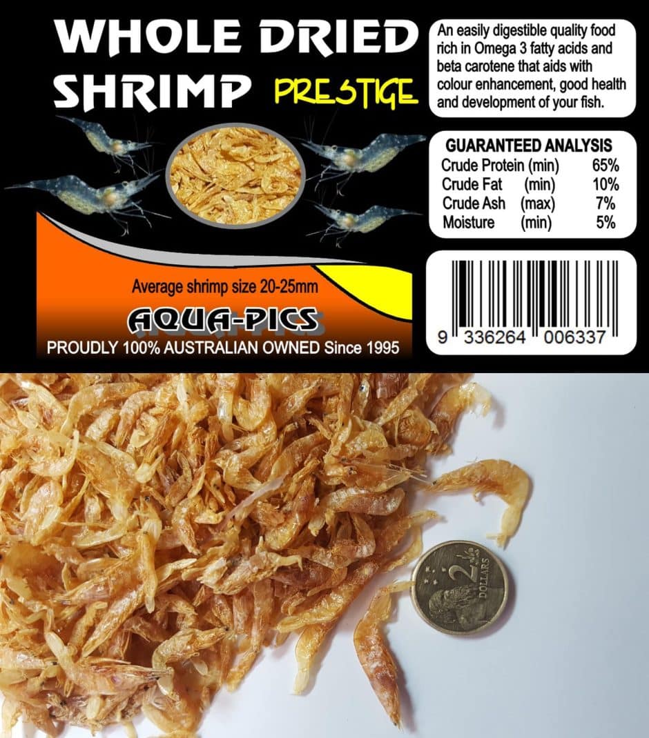 Aqua-Pics Whole Dried Shrimp 150g