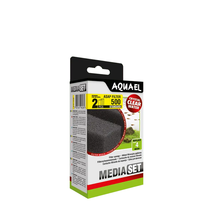 Aquael Filtration Sponge ASAP 500 Standard (2pcs) Micro Aquatic Shop