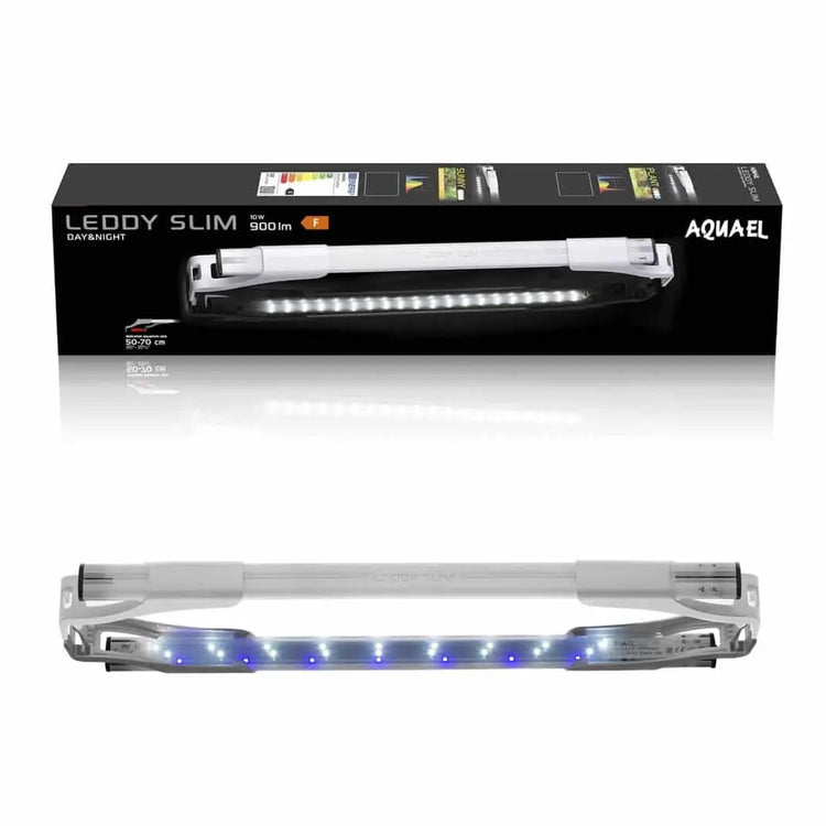 Aquael Leddy Slim 10W Sunny Day &amp; Night White Micro Aquatic Shop