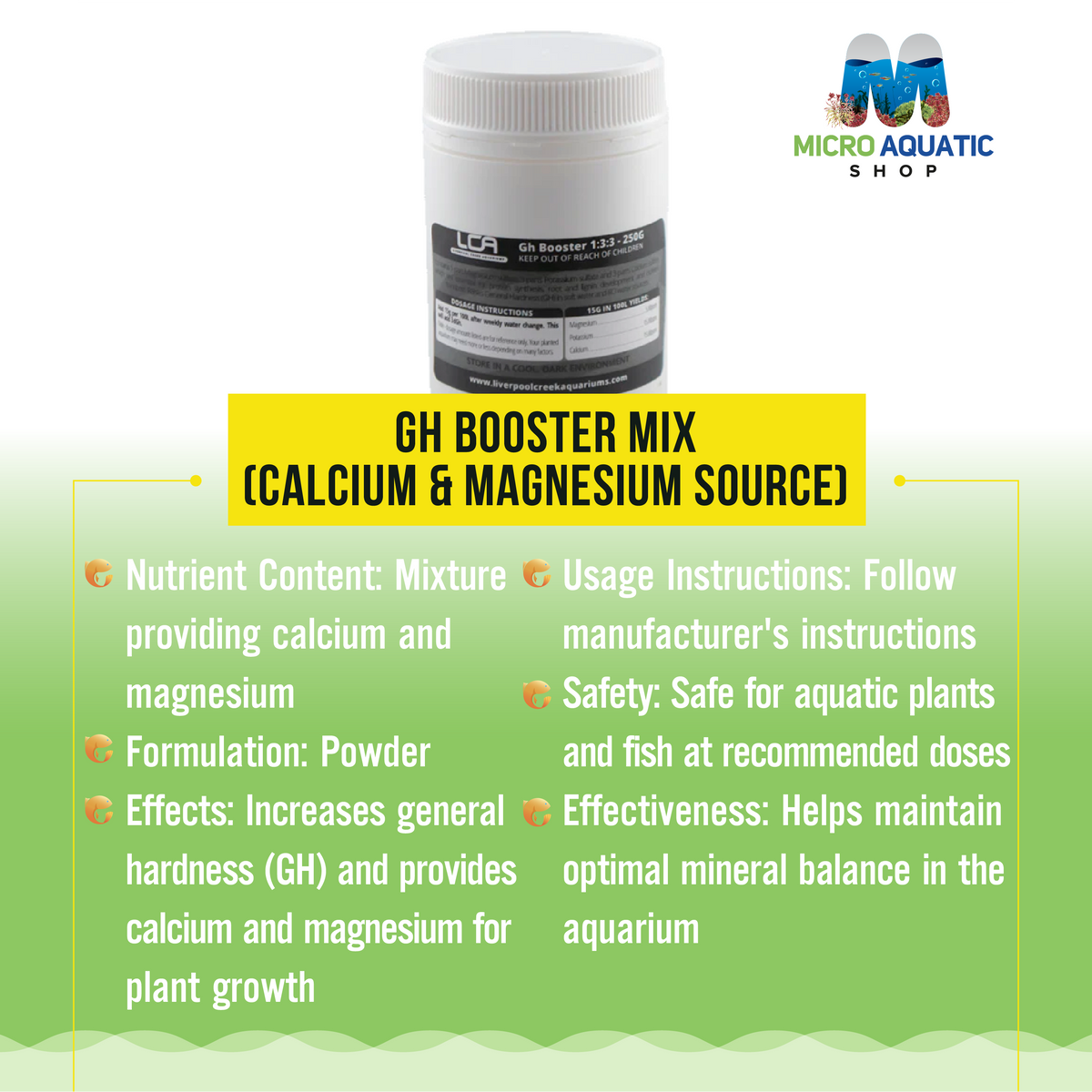 Gh Booster Mix (Calcium & Magnesium Source)