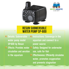 Resun Submersible Water Pump SP-600