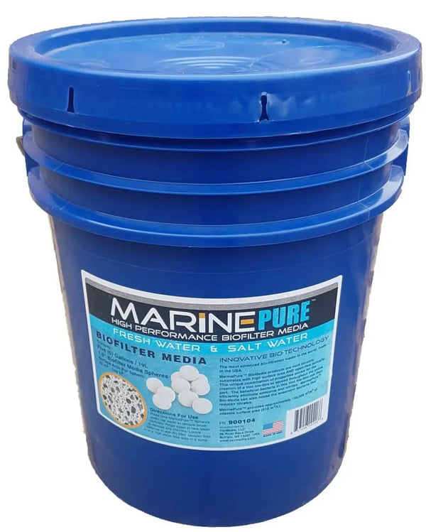 Marine Pure Rocks MarinePure Spheres 18.9L Bucket - Micro Aquatic Shop