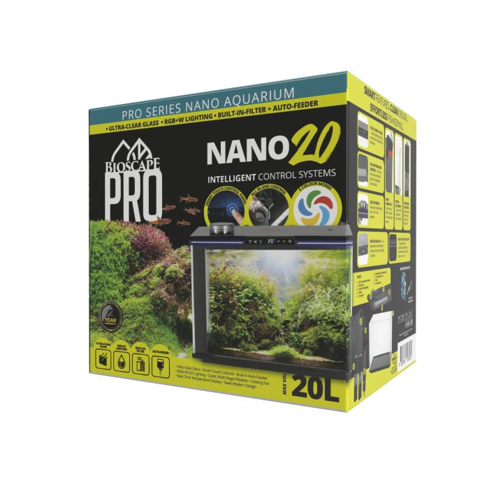 Bioscape PRO Smart Cube Nano Aquarium 35 x 32 x 25cm 20L