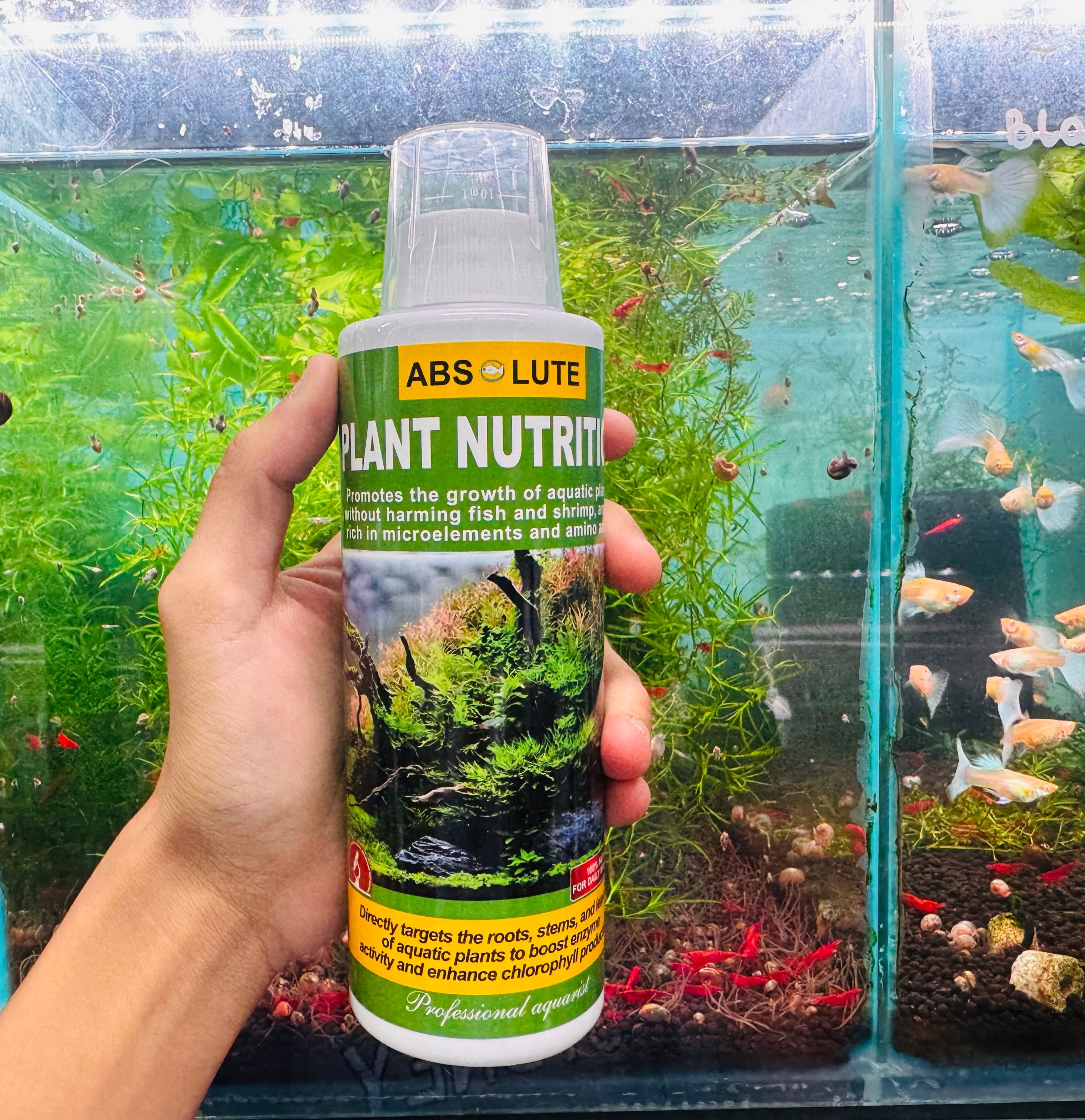 Absolute Plant Fertilizer 280ml  -"basic and essential for plant growth " Micro Aquatic Shop