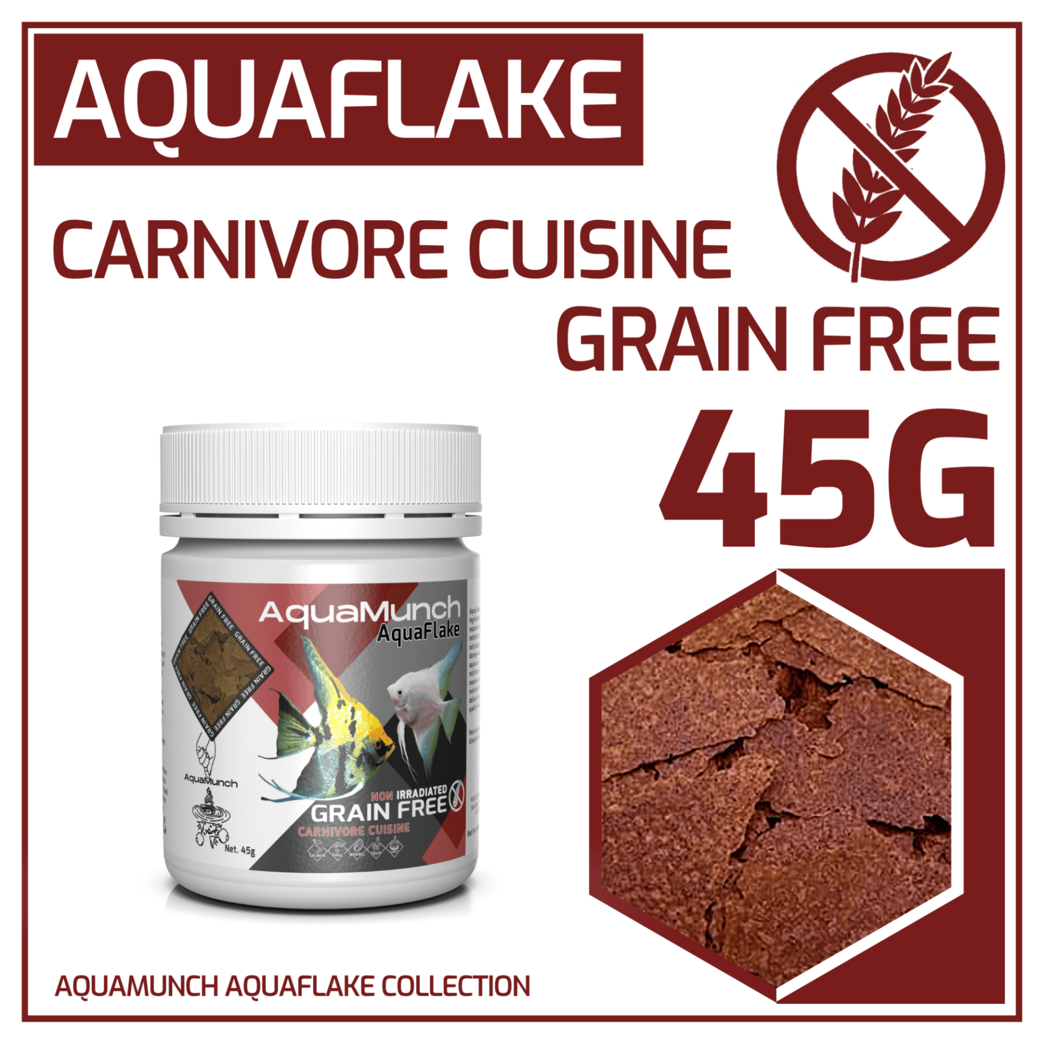 AquaMunch AquaFlake Carnivore Cuisine Flake Aqua Munch