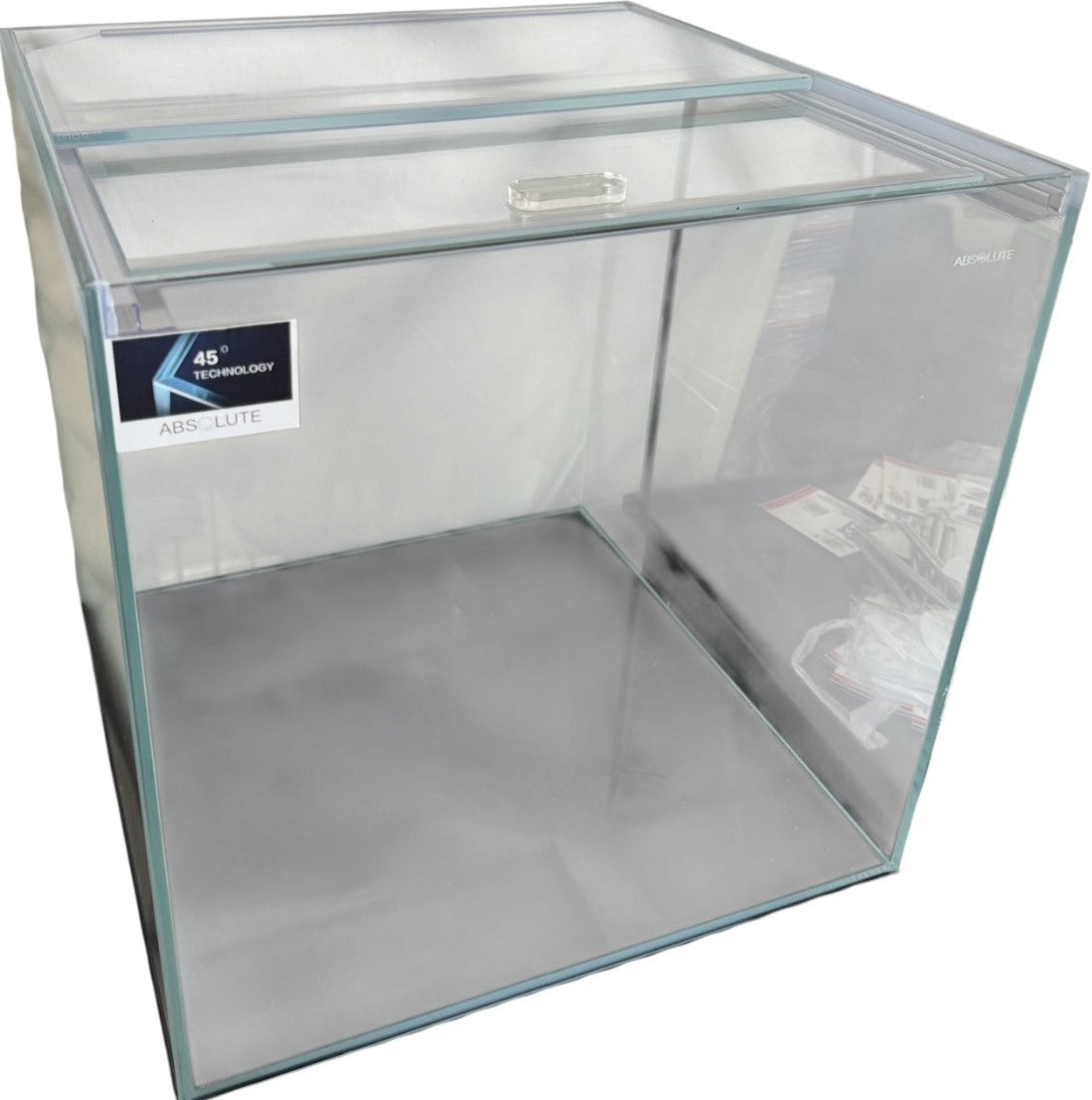The Perfecto Opti Clear fish tank 40x40x40cm (+Lid ) ( PICK UP ONLY ) Micro Aquatic Shop