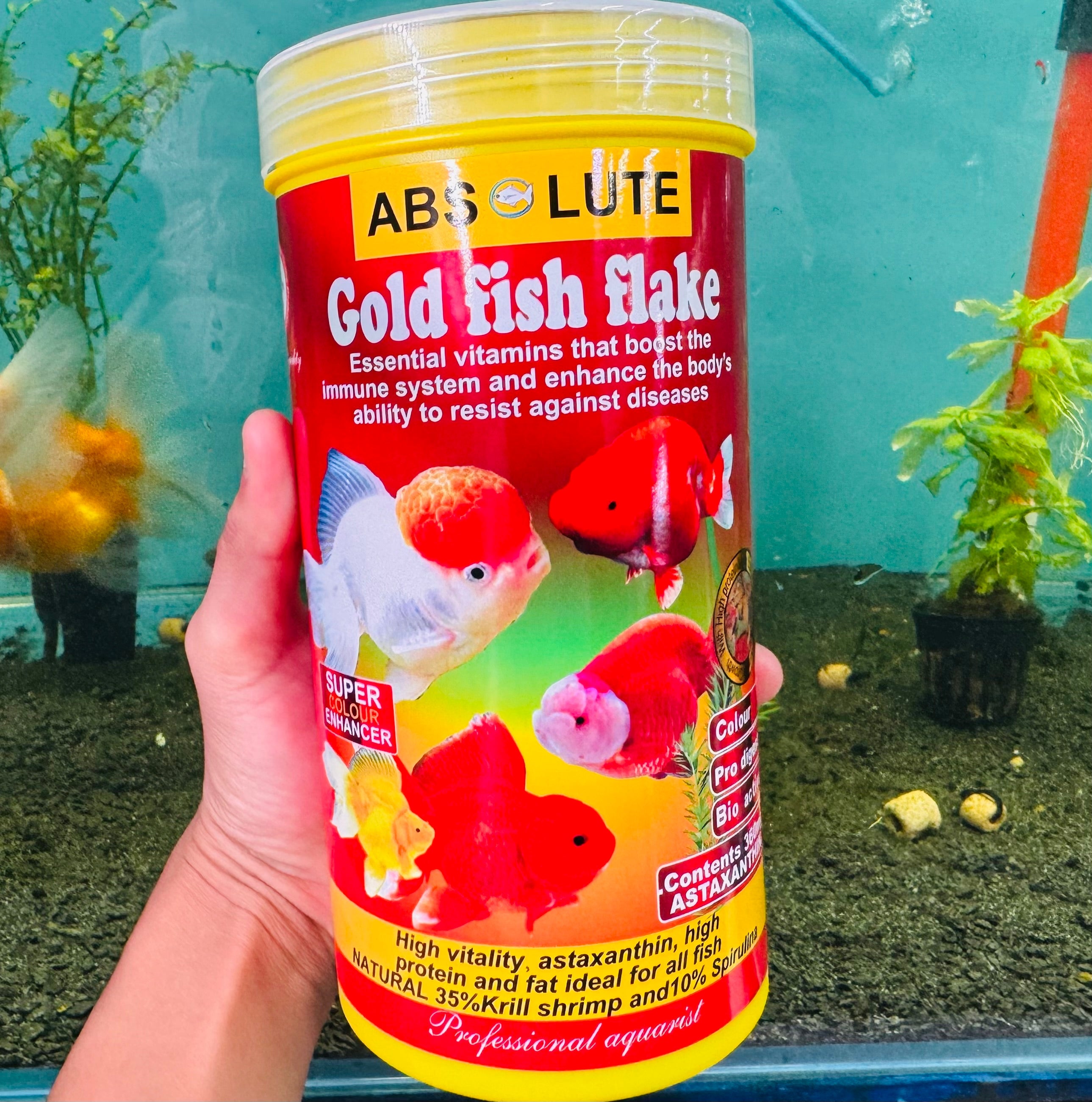 Absolute Goldfish Flakes 180g Micro Aquatic Shop