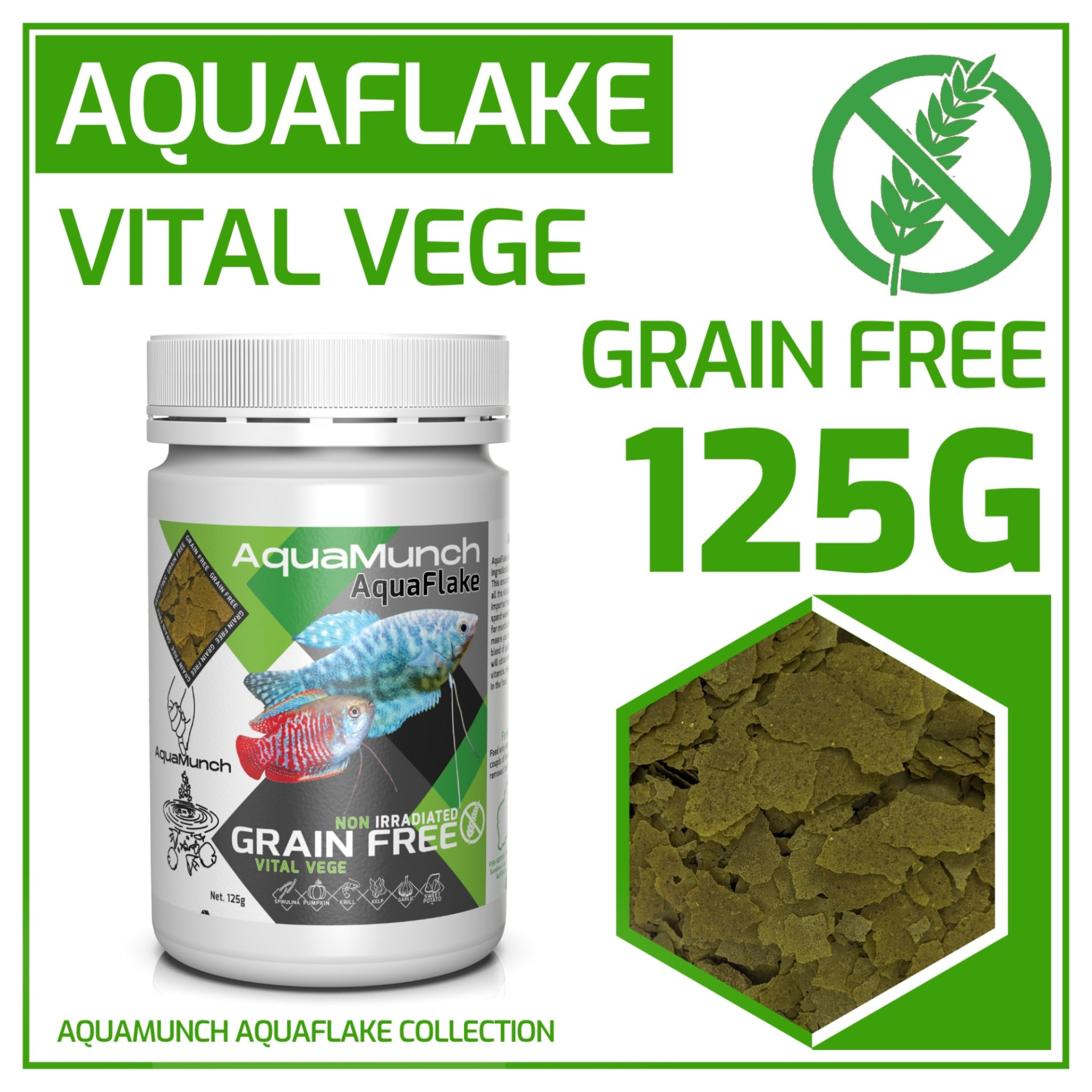 AquaMunch AquaFlake Vital Vege Flake Aqua Munch