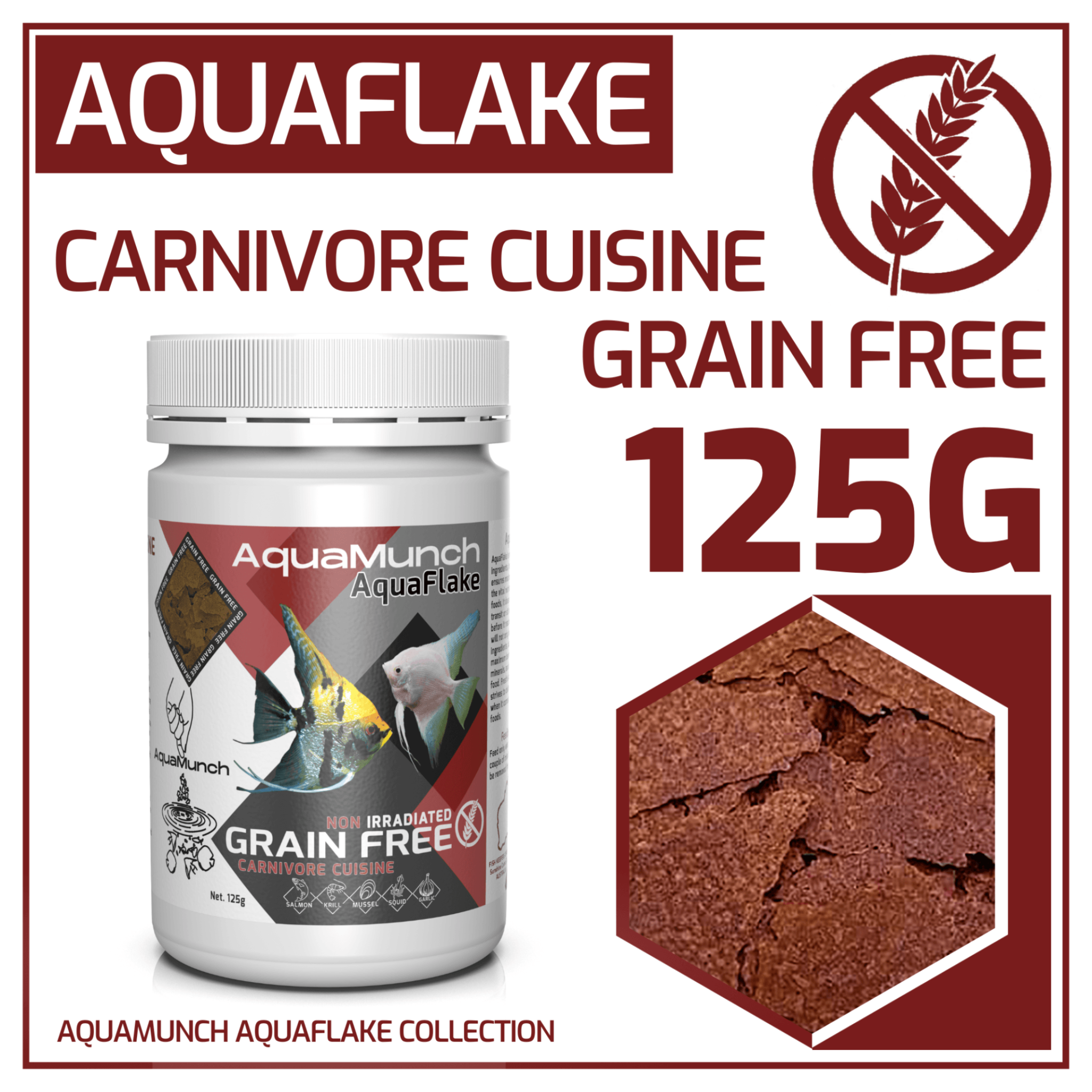 AquaMunch AquaFlake Carnivore Cuisine Flake Aqua Munch