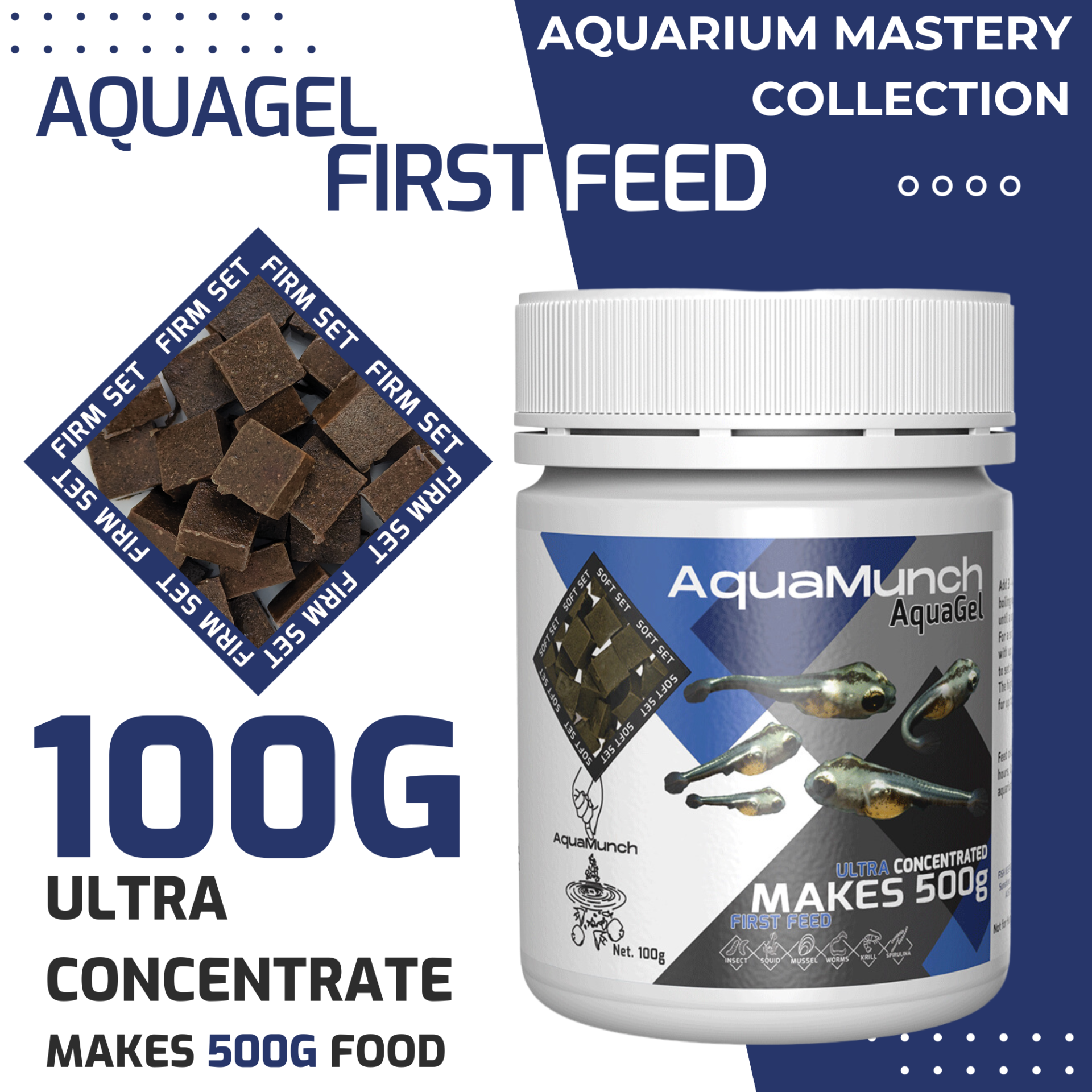 AquaMunch AquaGel Nurture & Grow 100g "Makes 500g" Aqua Munch
