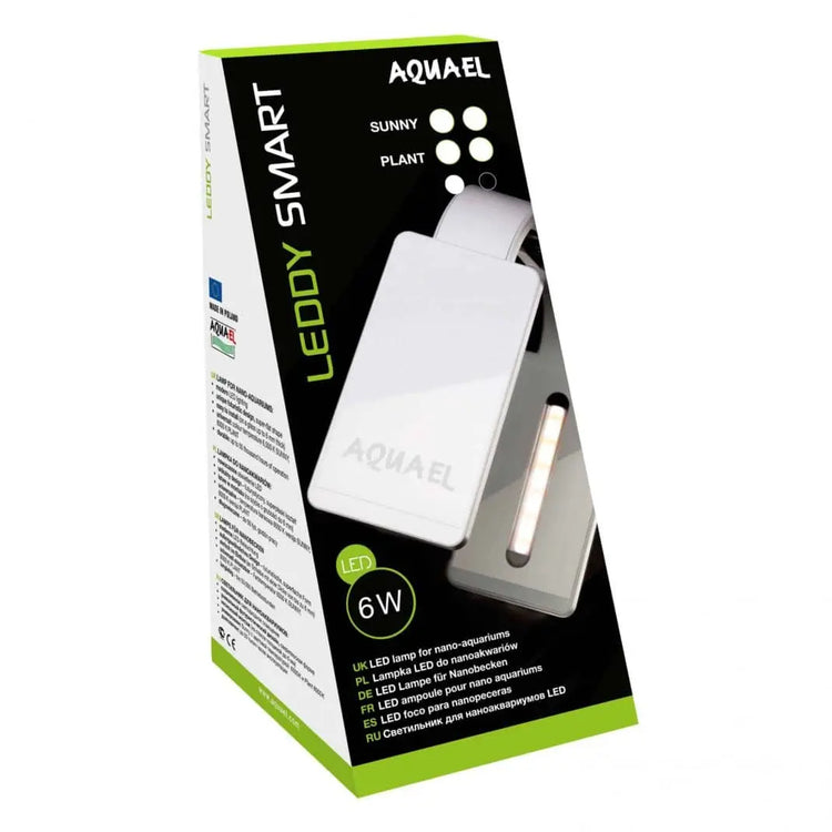 Aquael Leddy Smart LED Aquarium Lights, Leddy Smart Plant, Black Micro Aquatic Shop