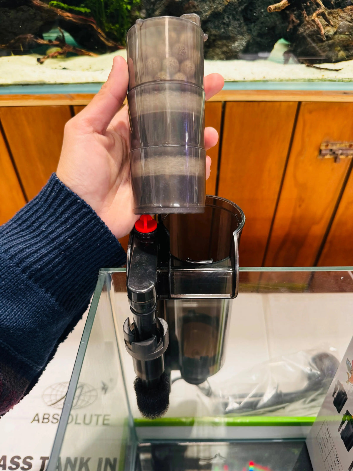 Turbo Filter Machine CleanTech Turbo Hang on Filter 450L/H - Micro Aquatic Shop