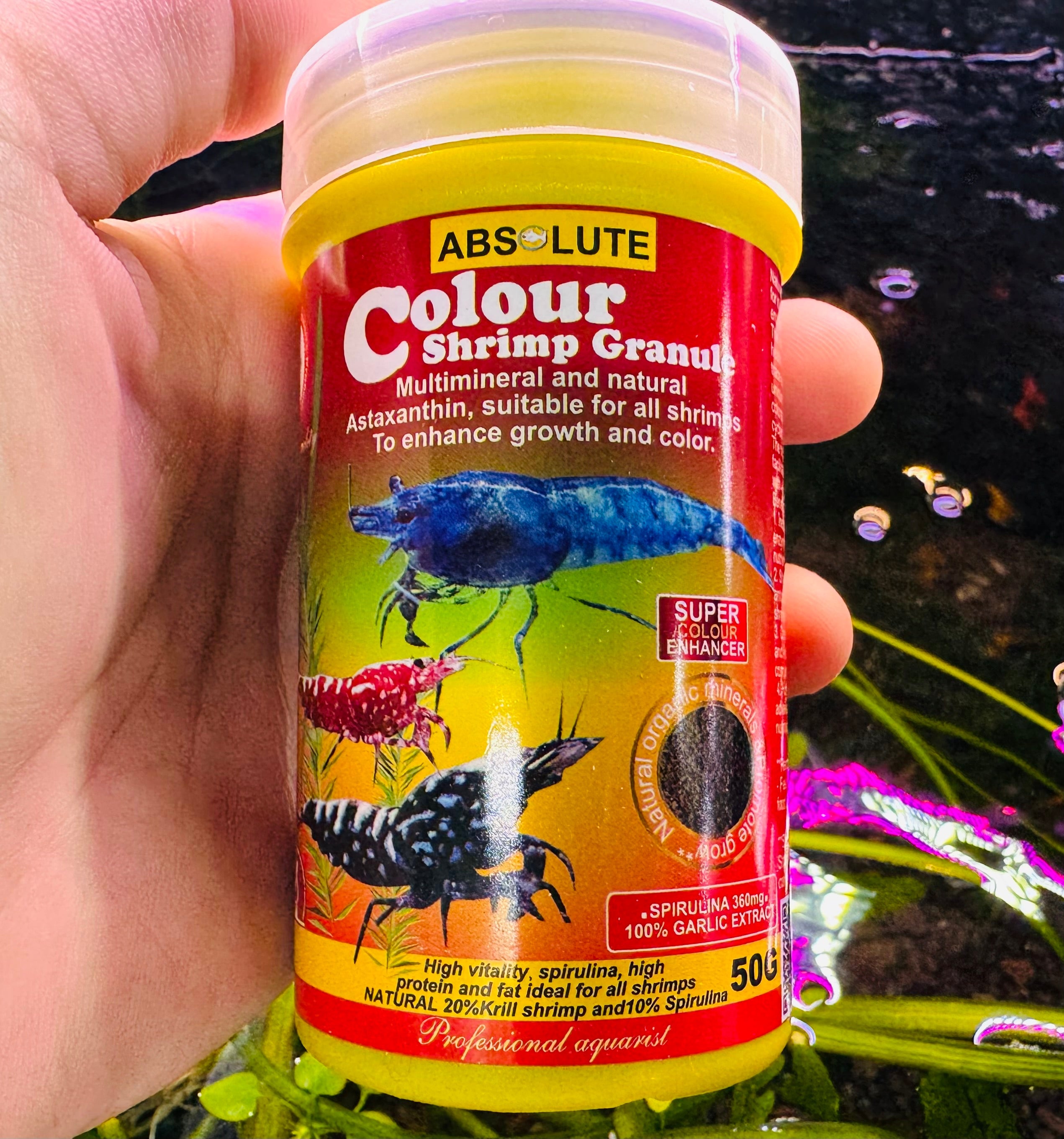 Absolute Shrimp Granule 50g Micro Aquatic Shop