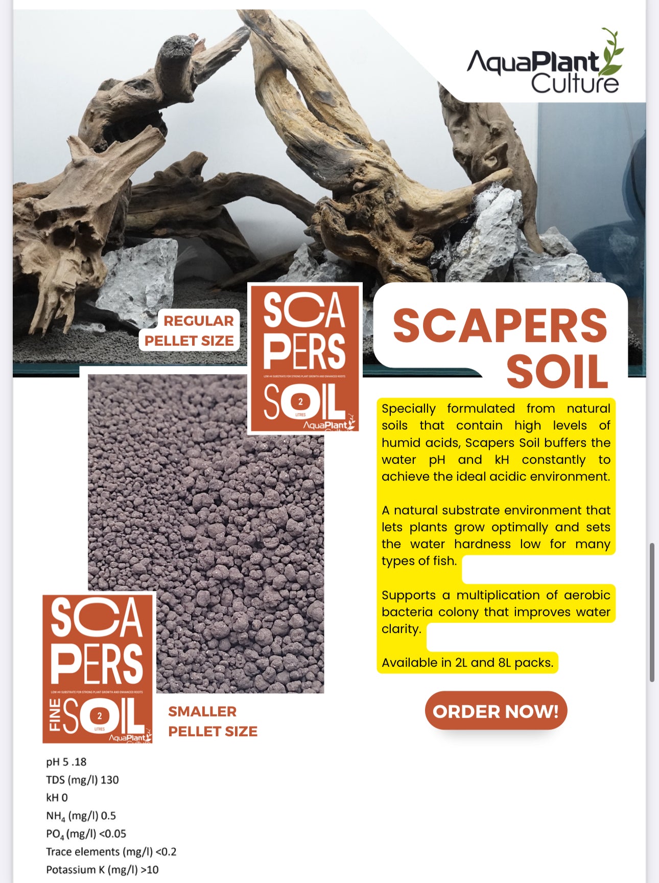 AquaPlant Culture Scaper Soil