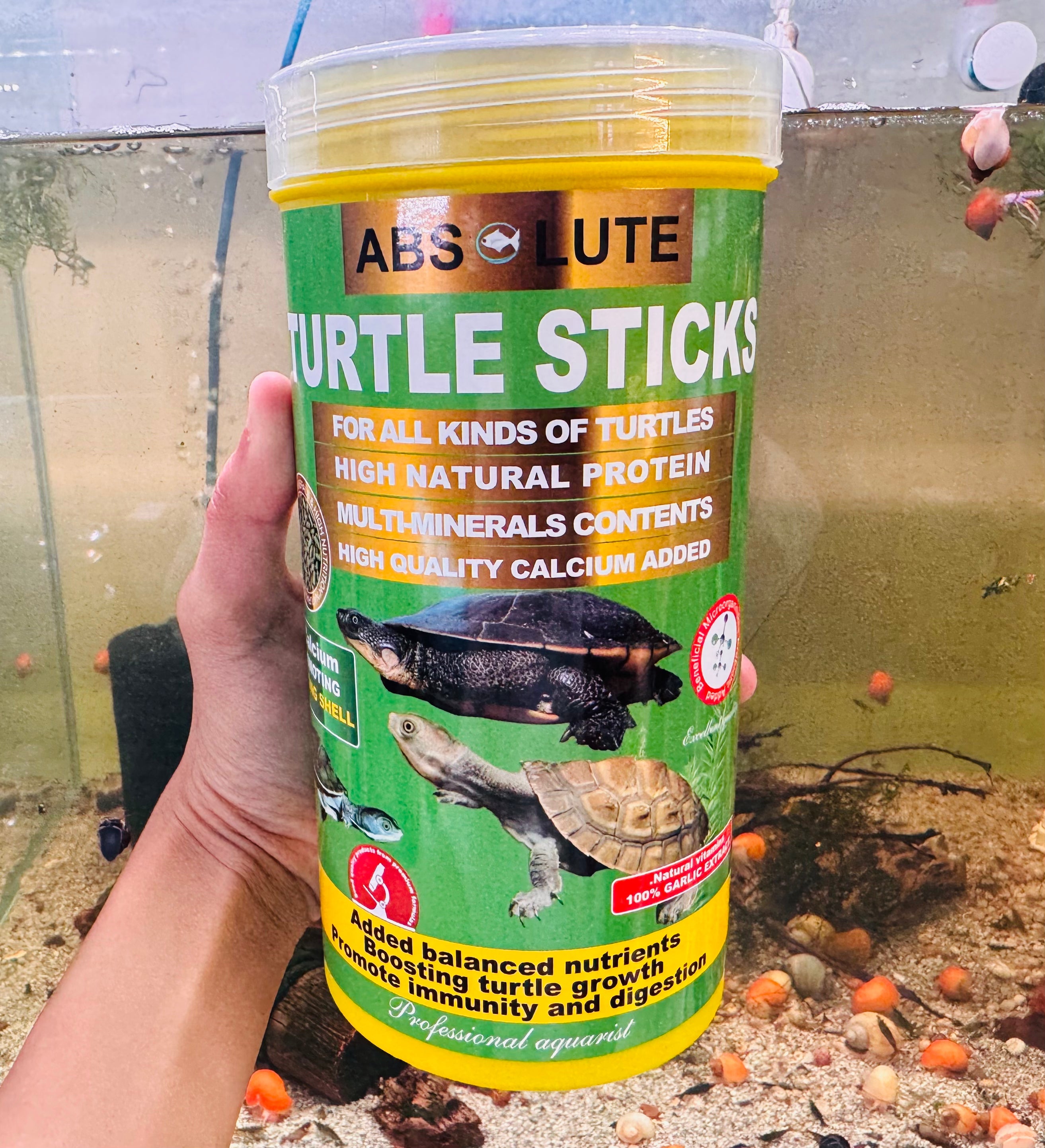Absolute Turtle Sticks 380g Micro Aquatic Shop