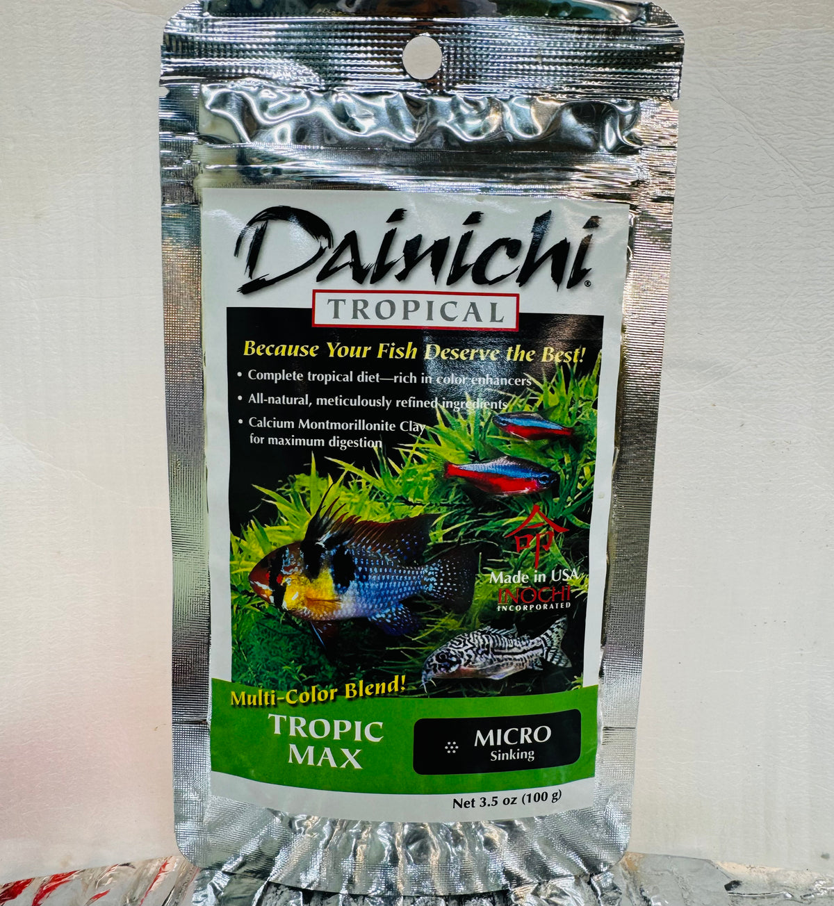 Dainichi Tropic Max 100g Baby Micro Sinking Pellet