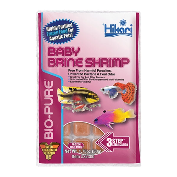 FROZEN FOOD - Baby Brine Shrimp 50g (Instore Only)