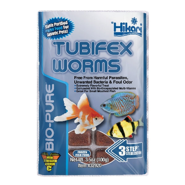 FROZEN FOOD - Tubifex Worms 100g (Instore Only)