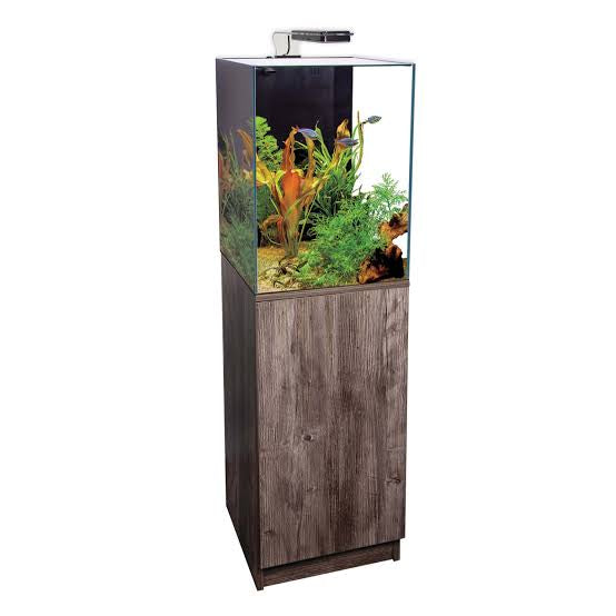 Aqua One Dynamic 55 Aquarium Set with Oak Finish Cabinet 55L 35W x 35D x 50/70h