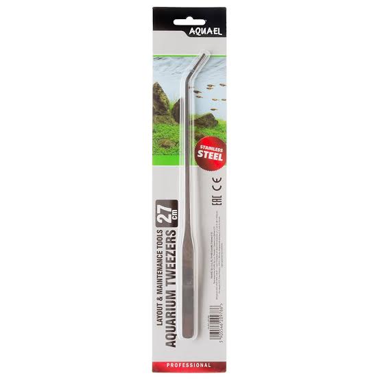 Aquael Tweezers Curved 27 cm Aqua Premium
